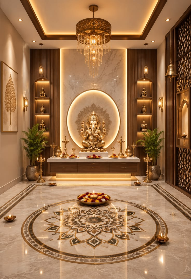 Pooja Room Interior Design